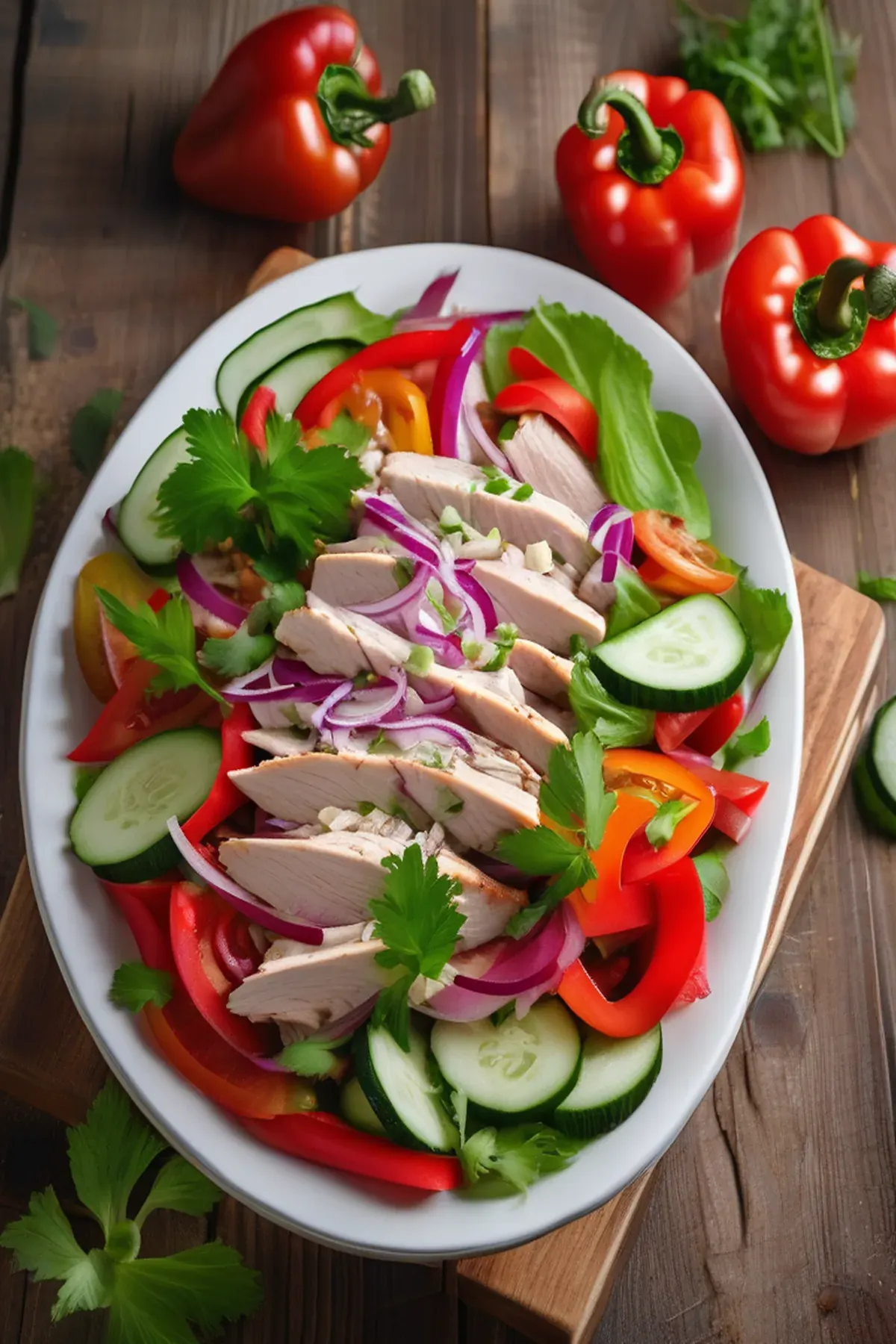 Turkish Chicken Salad
