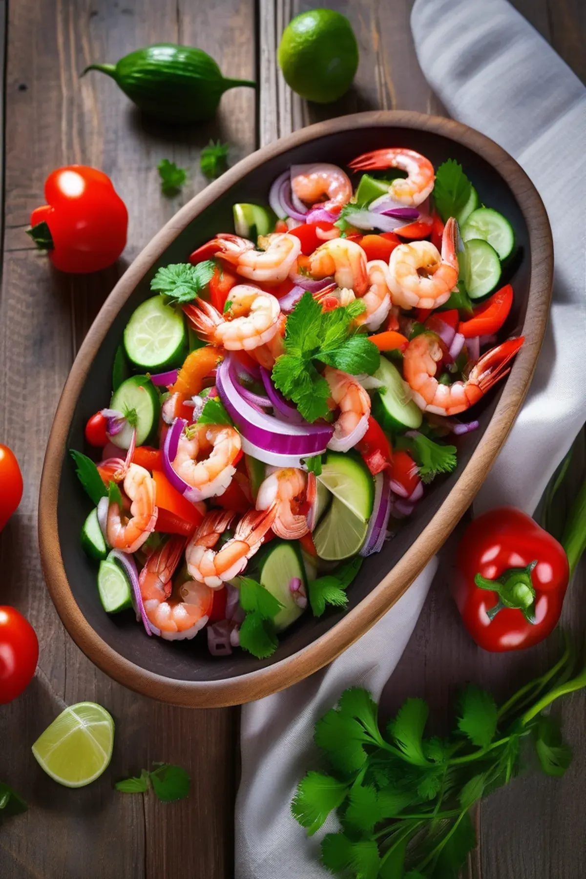 Turkish Prawn Salad