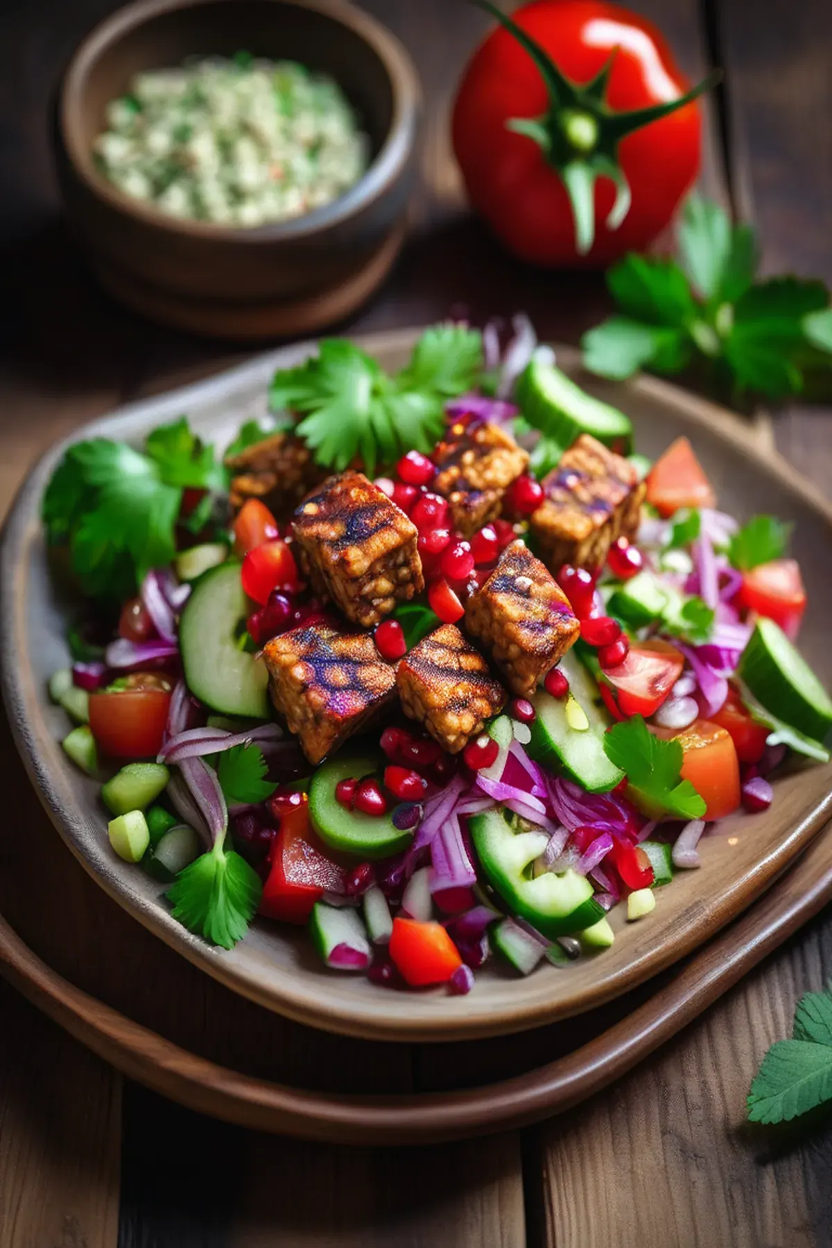 Turkish Tempeh Salad