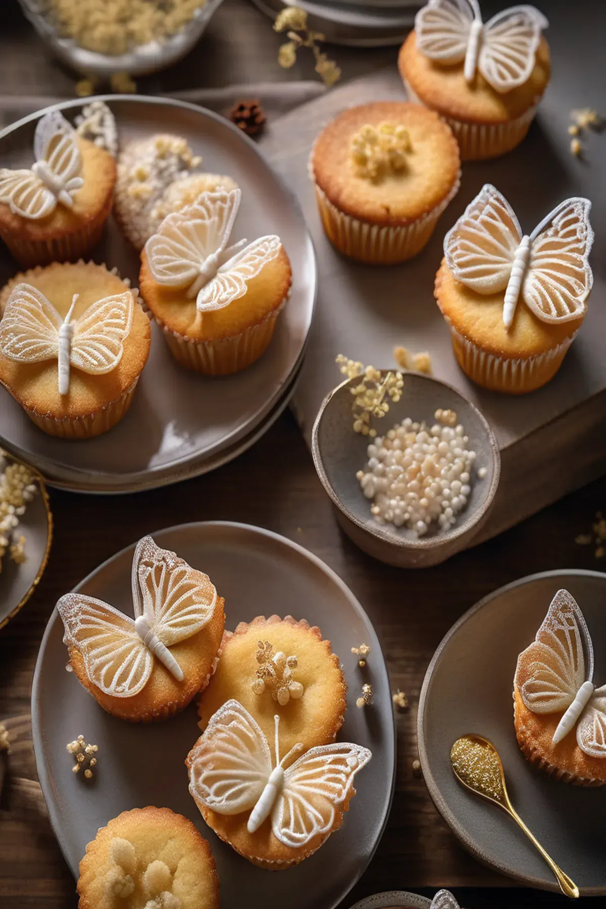 Vanilla Butterfly Cakes