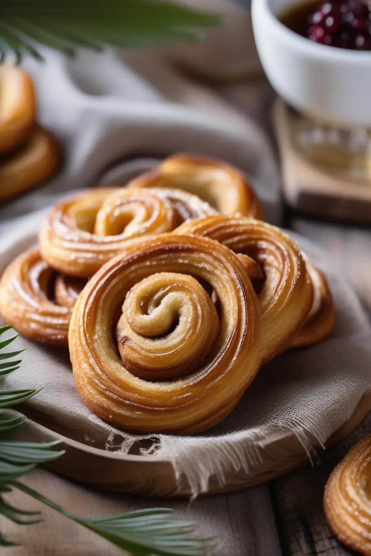 Vanilla Palmiers