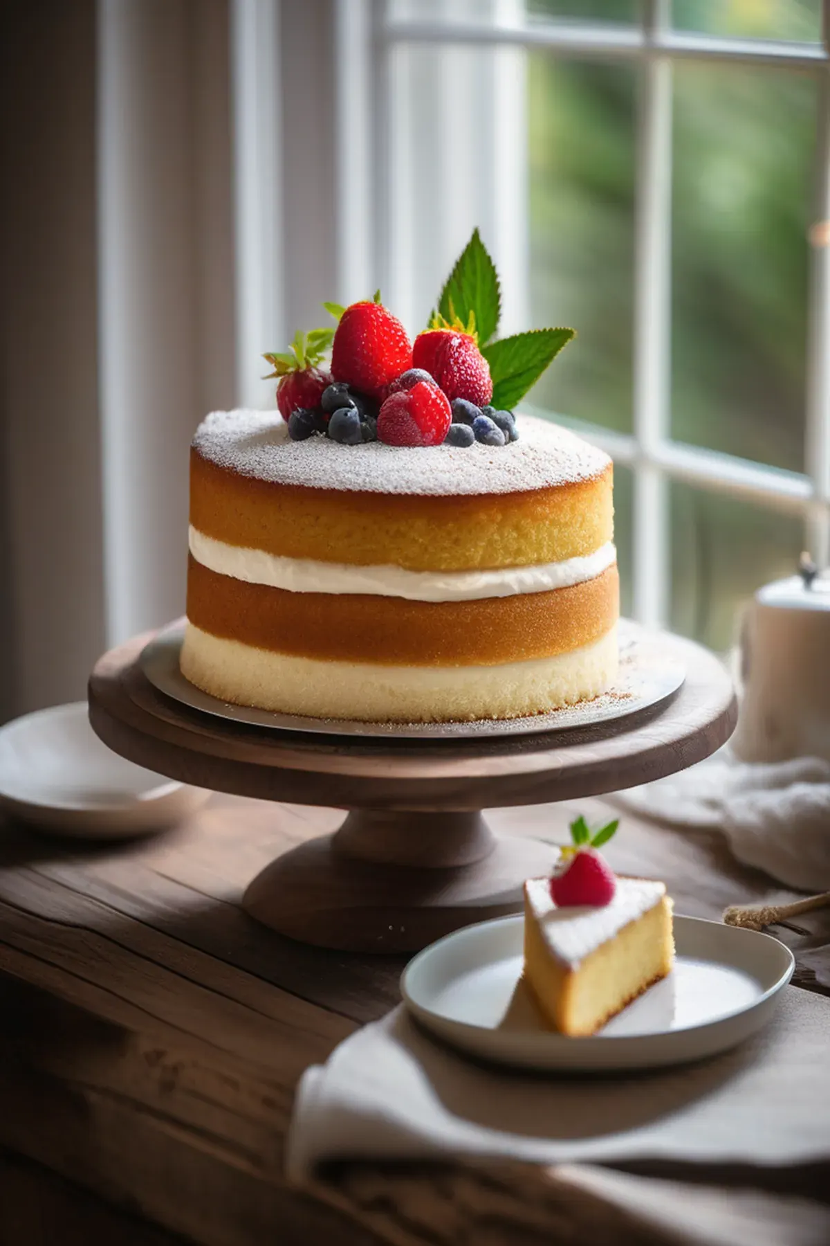 Vanilla Sponge Cake