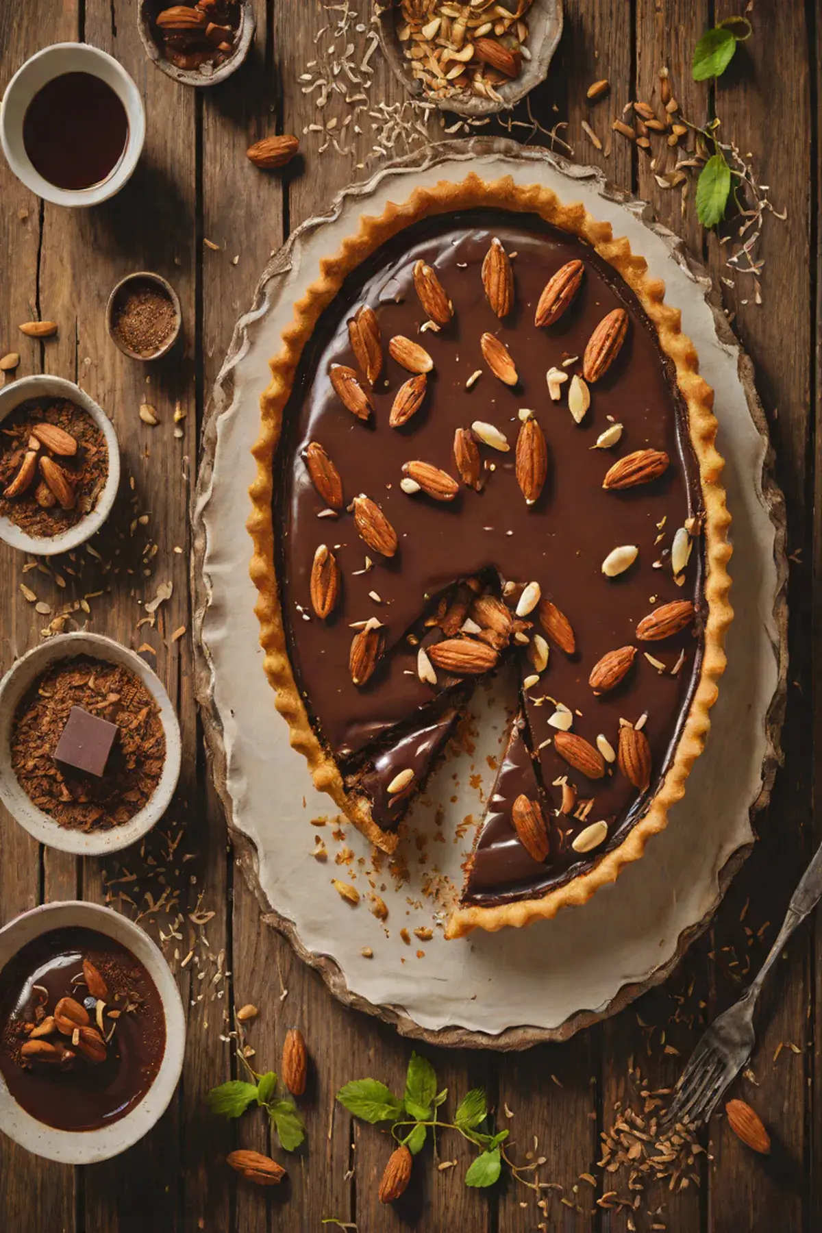 Vegan Chocolate Tart