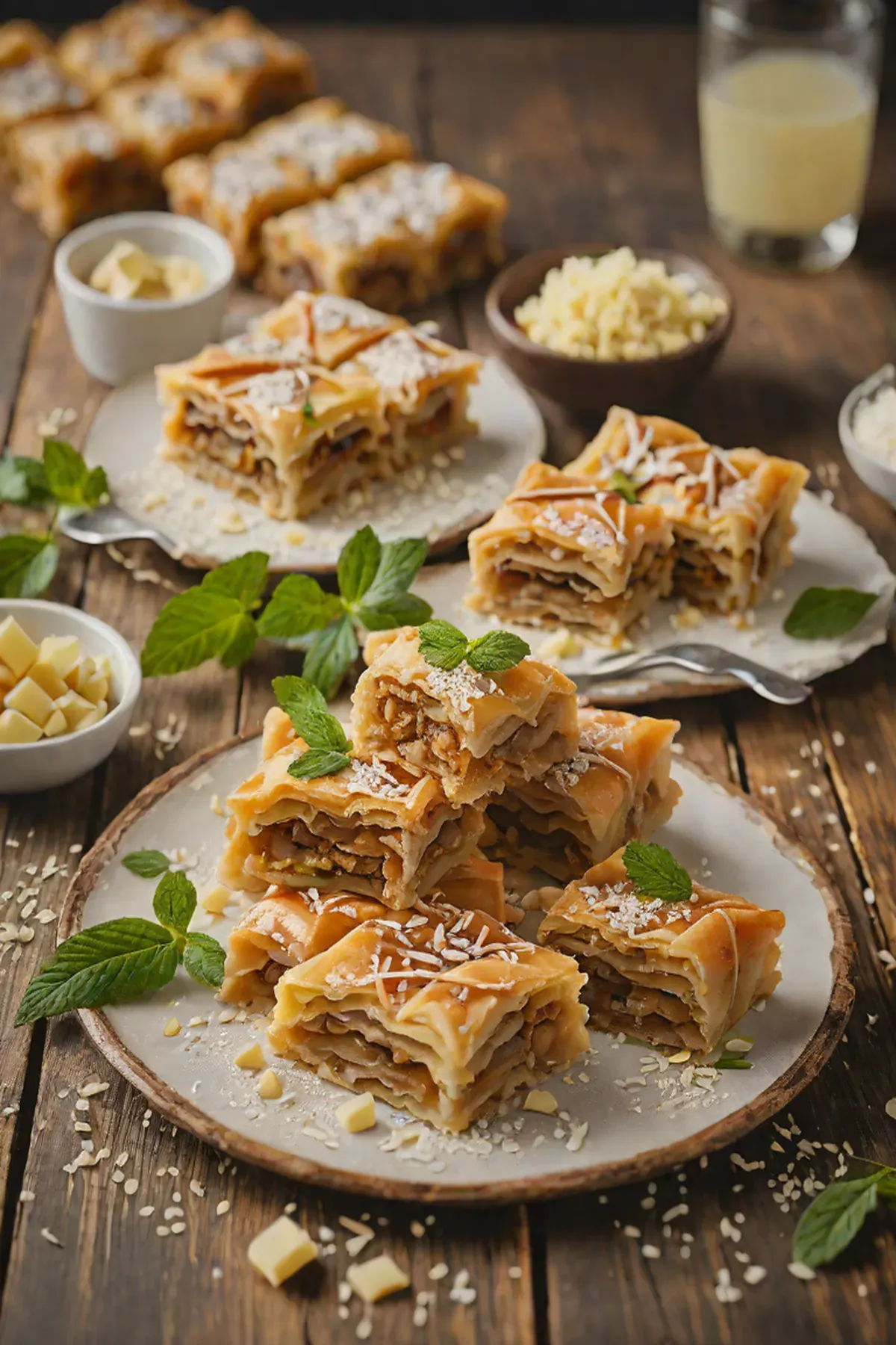White Chocolate Baklava