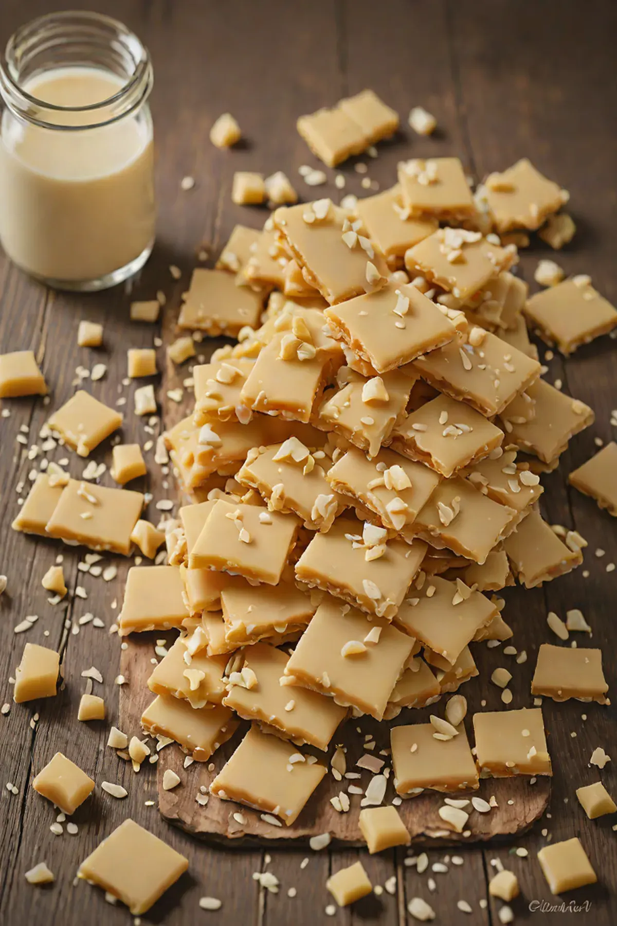 White Chocolate Brittle