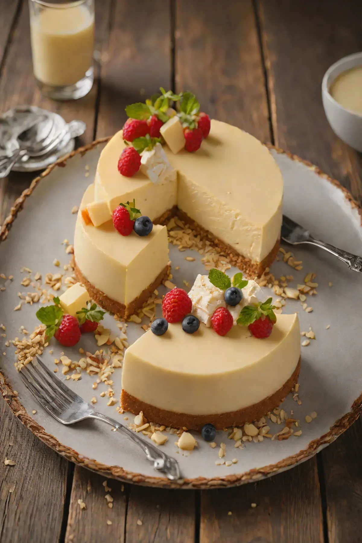 White Chocolate Cheesecake