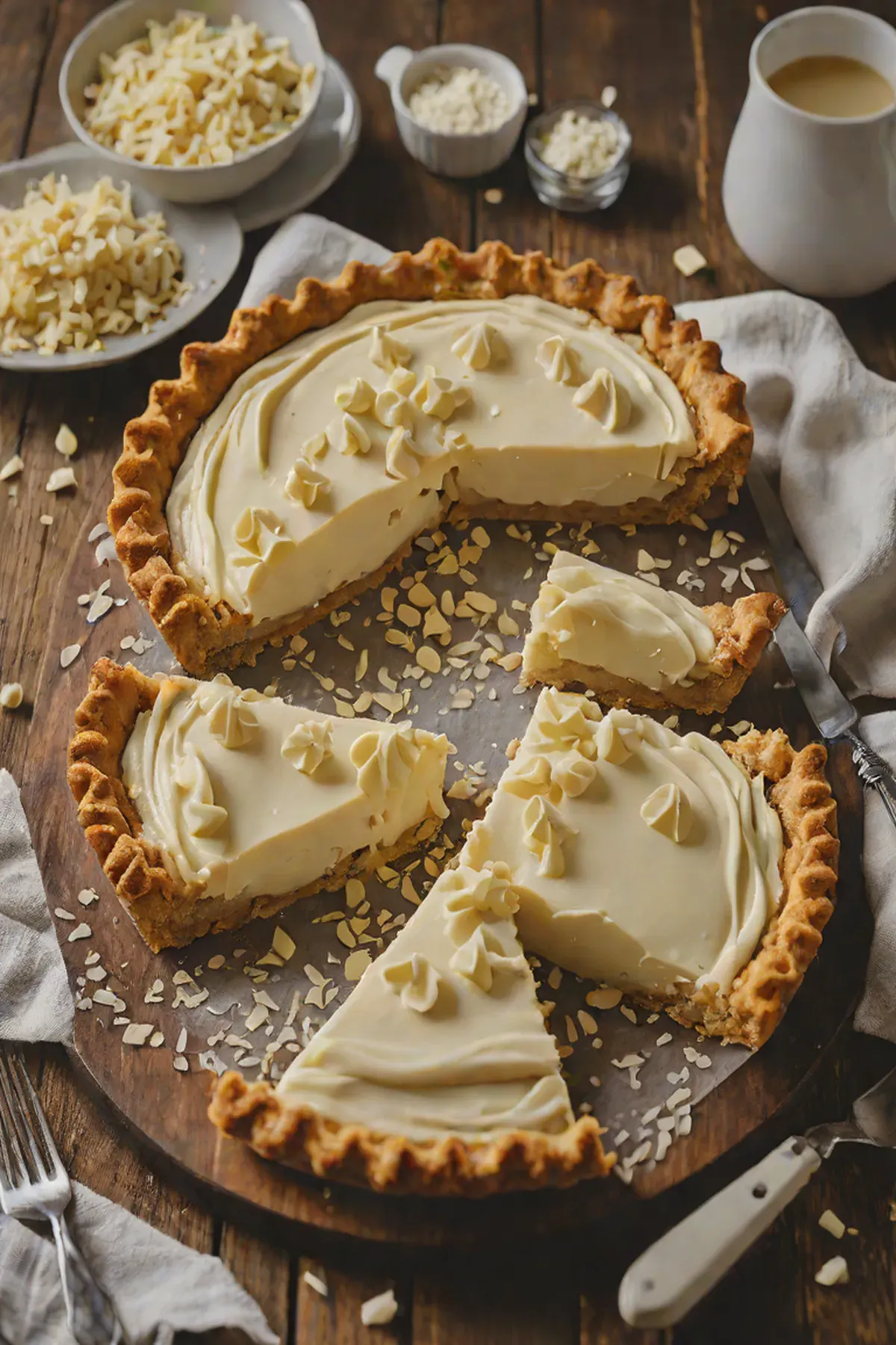White Chocolate Double-Crust Pie