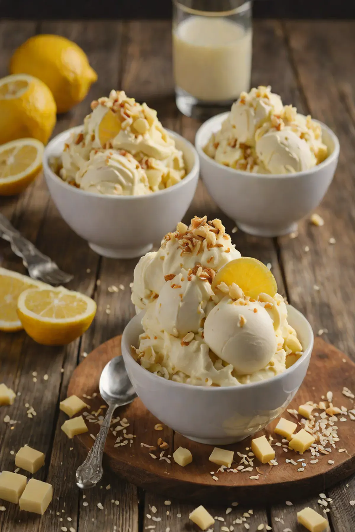White Chocolate Frozen Yogurt