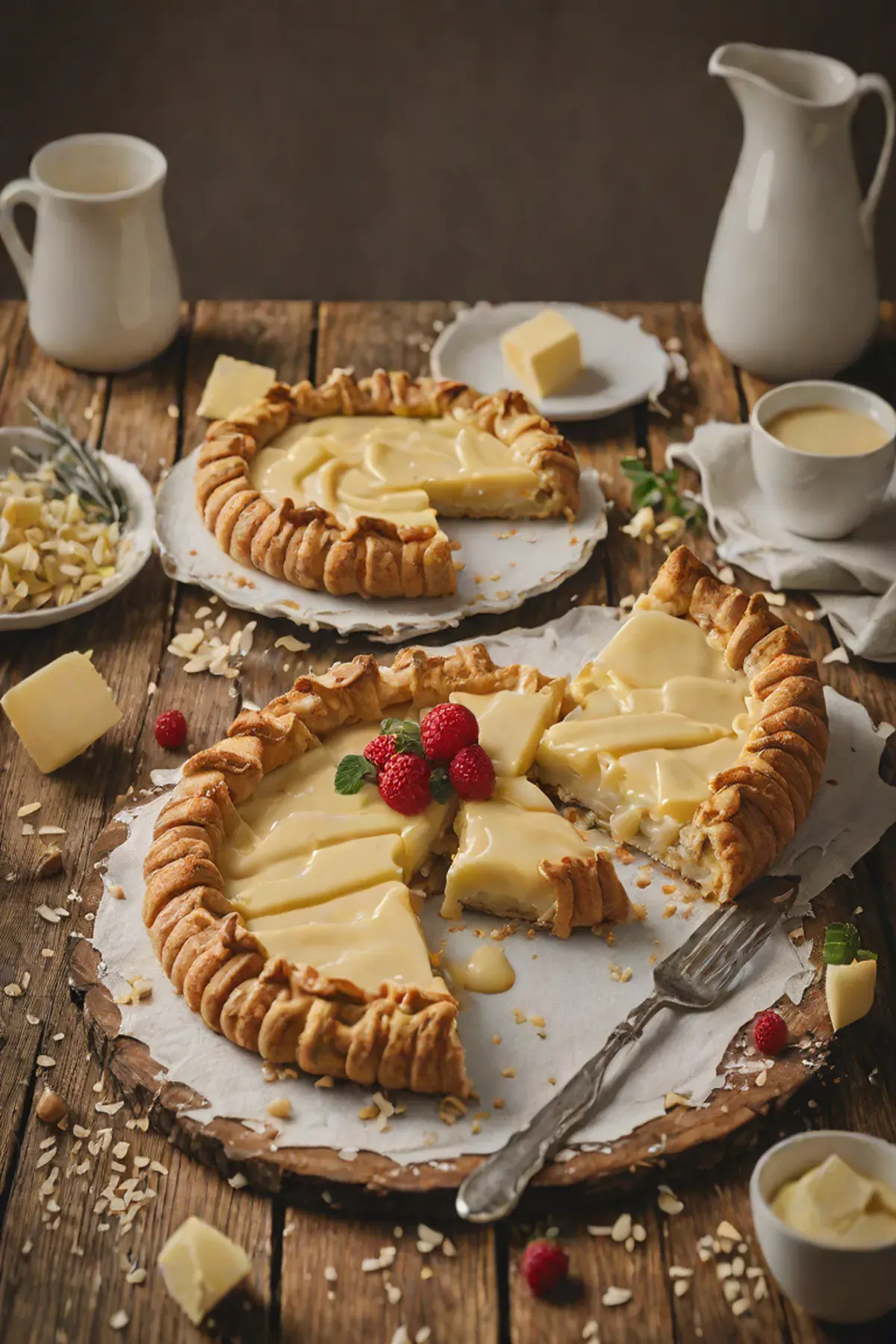 White Chocolate Galette