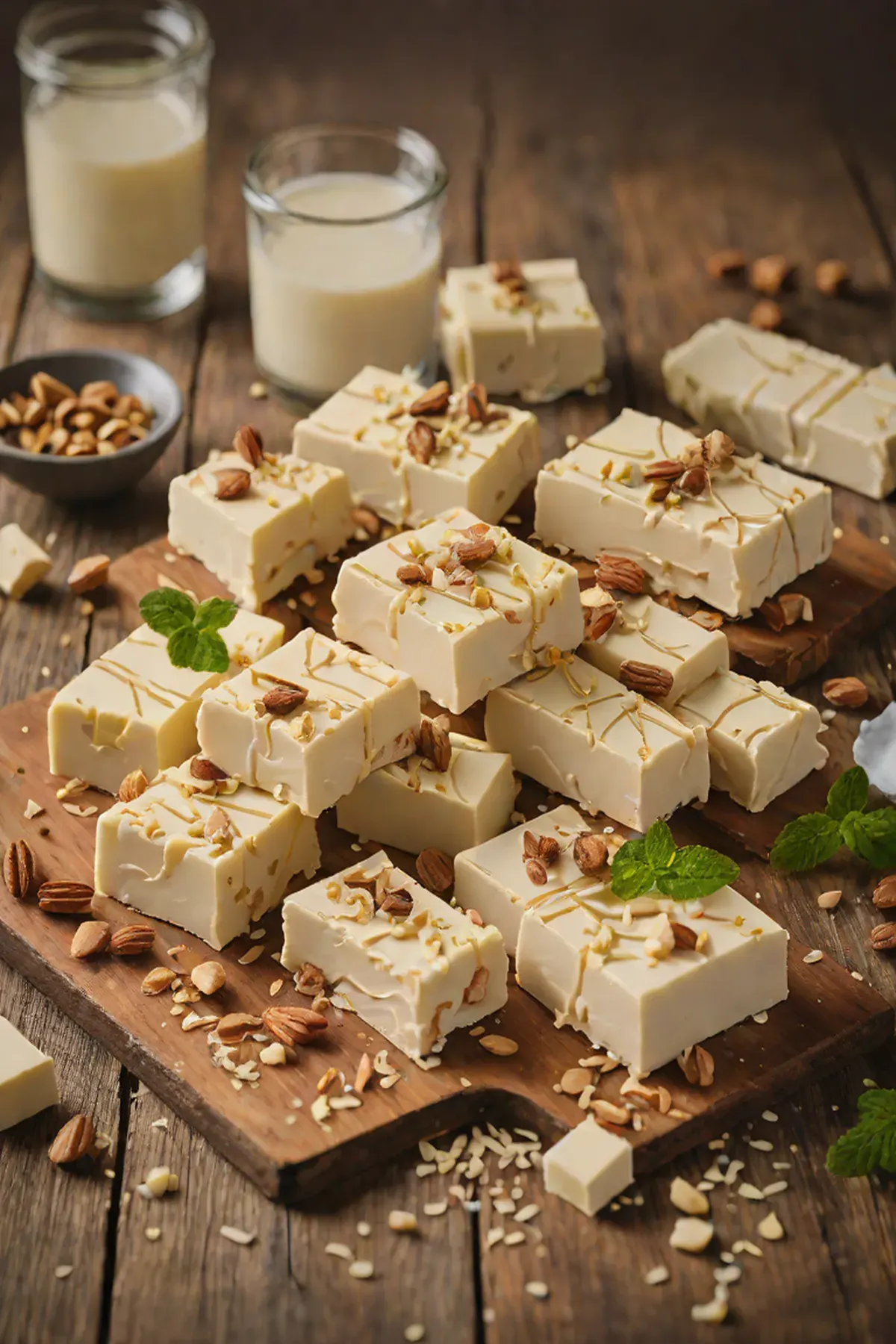 White Chocolate Nougat