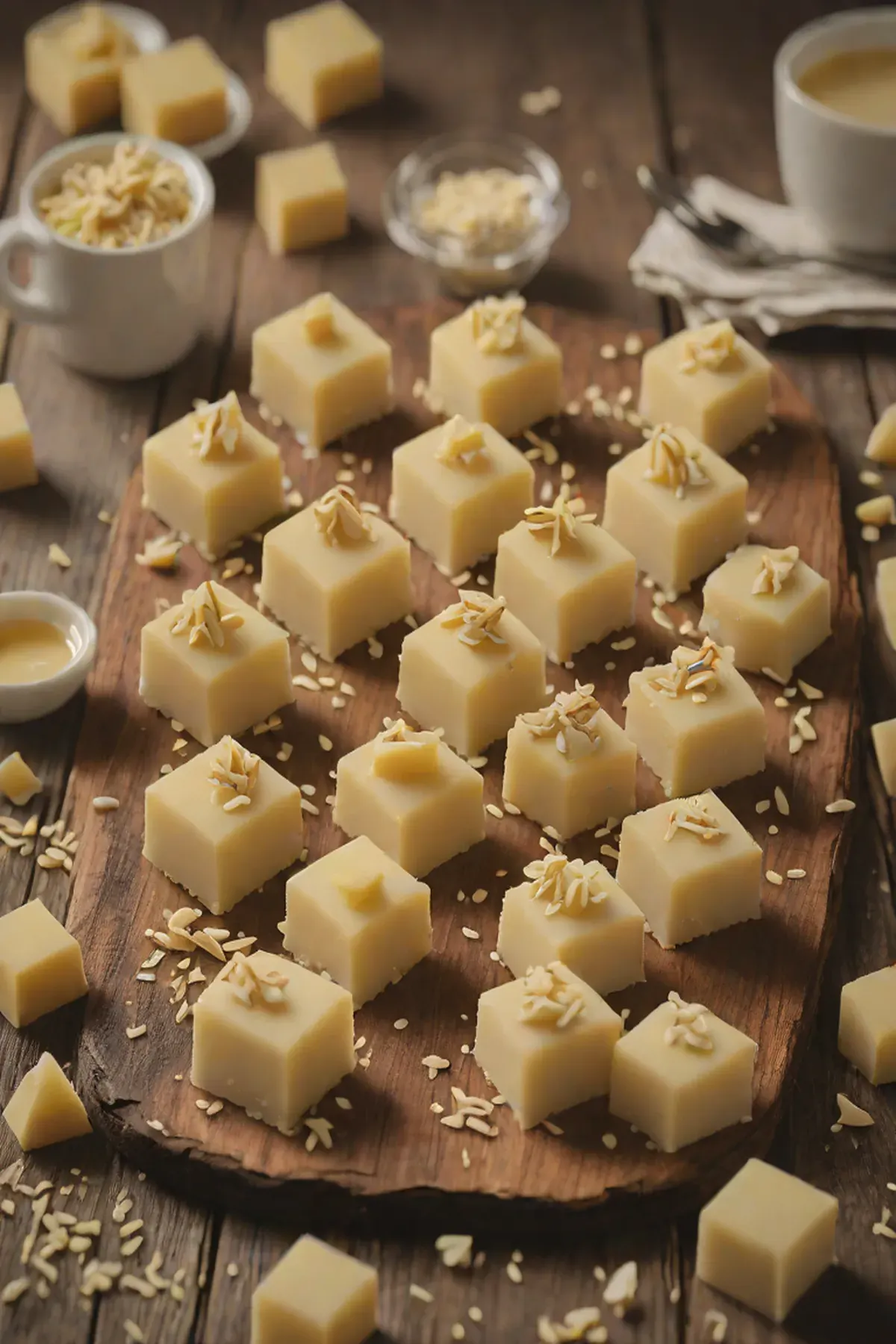 White Chocolate Petits Fours