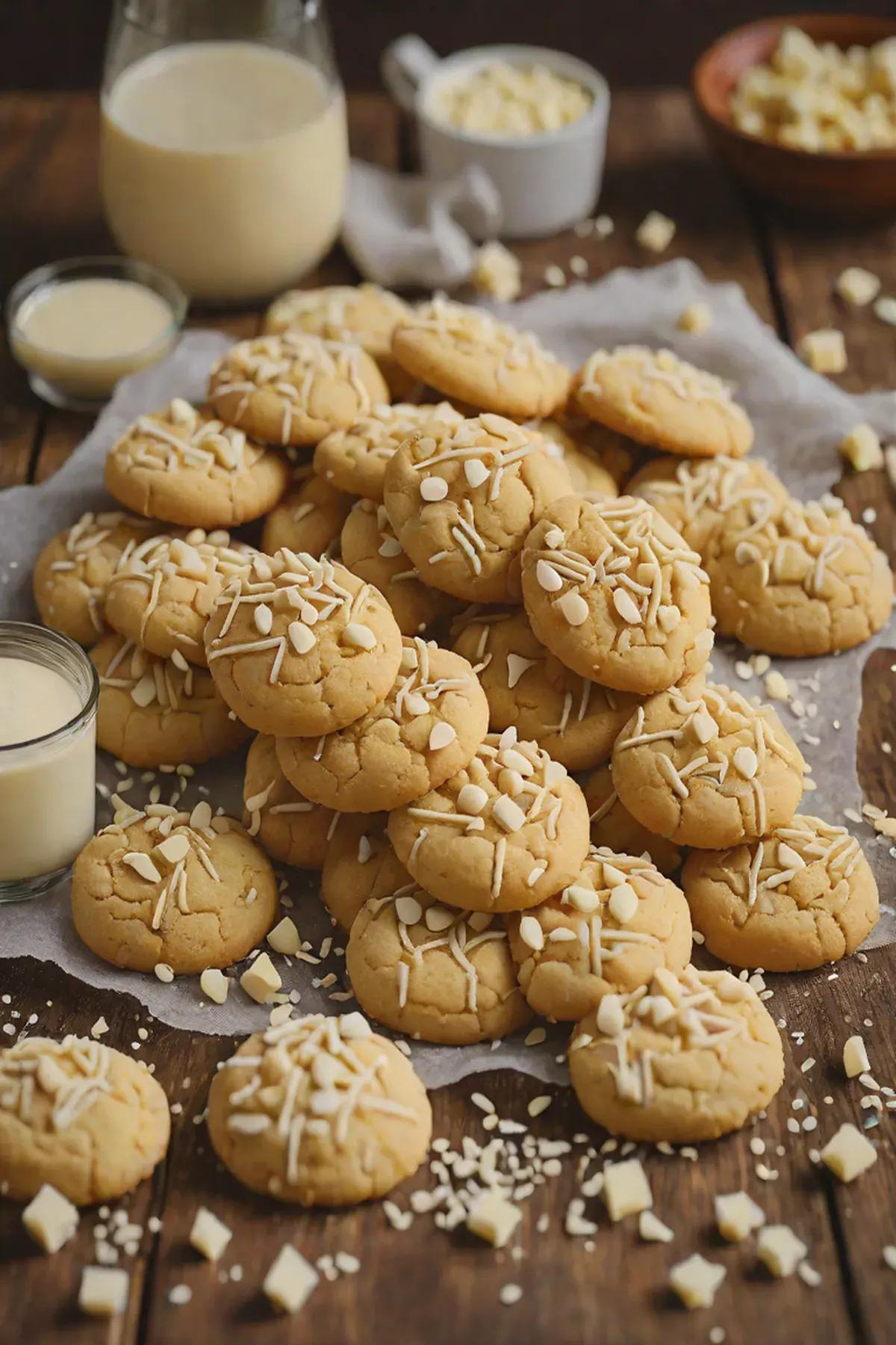 White Chocolate Rolled Cookies