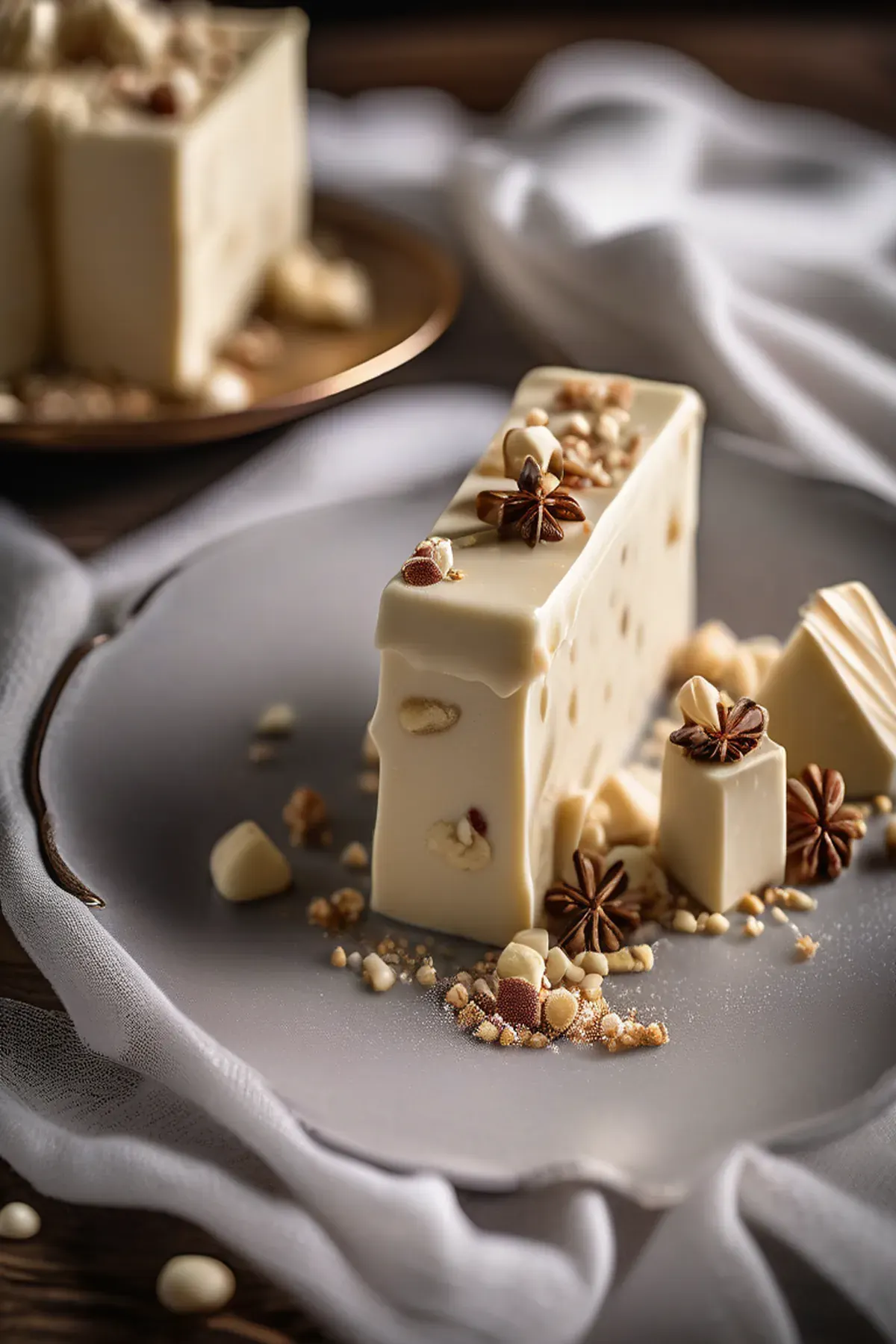 White Chocolate Semifreddo