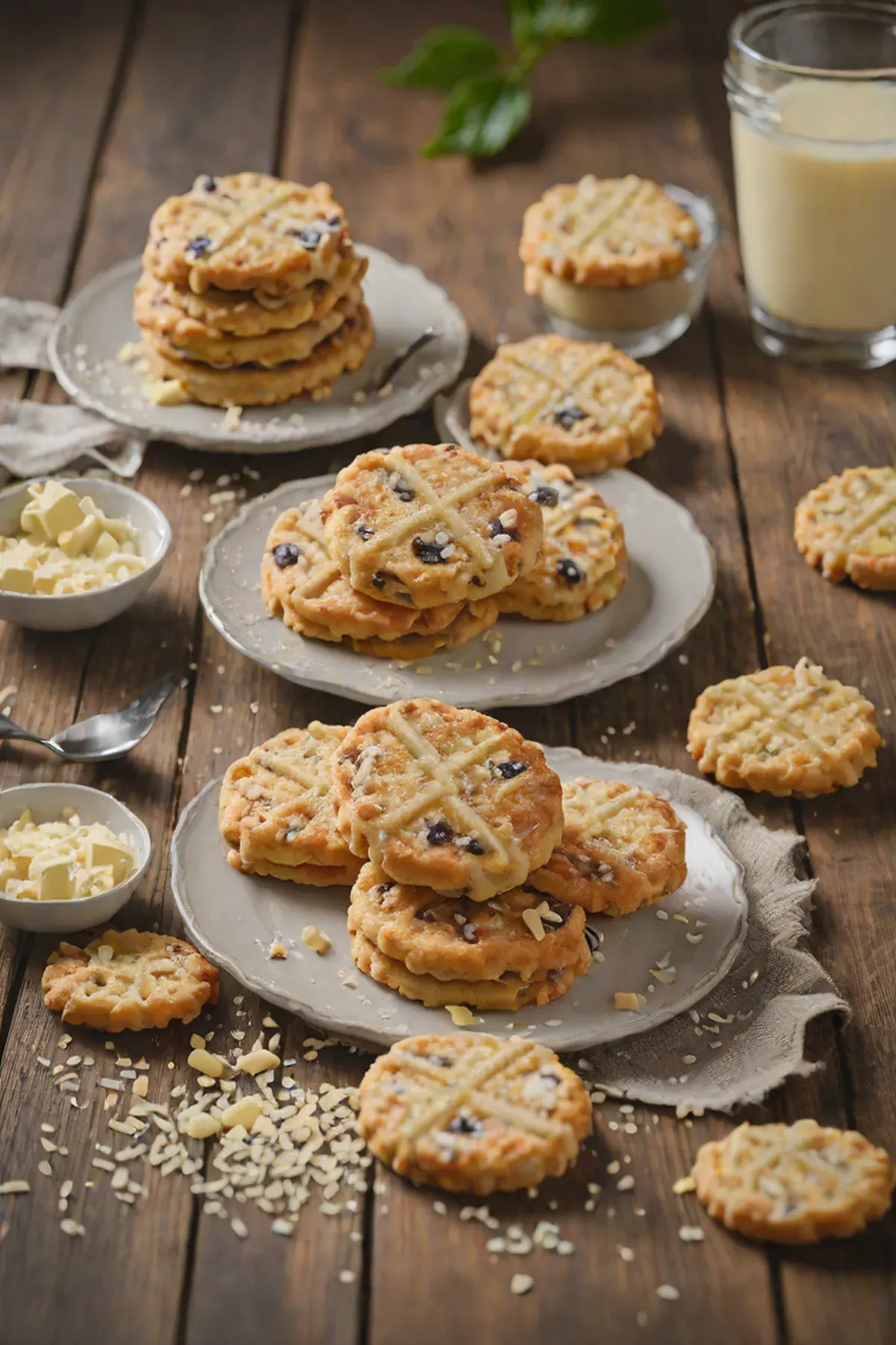 White Chocolate Welsh Cakes